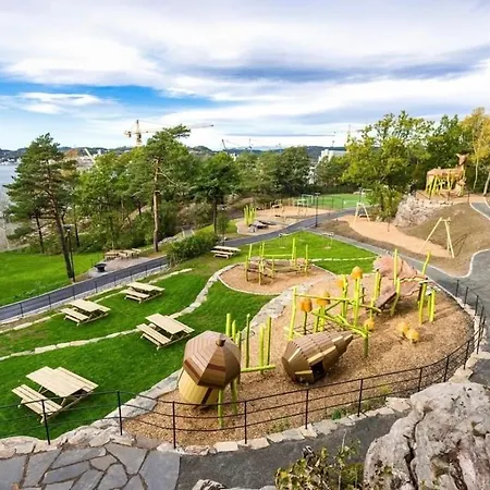 Lovely Corner 4bdr With Sea Views In Kanalbyen * Kristiansand